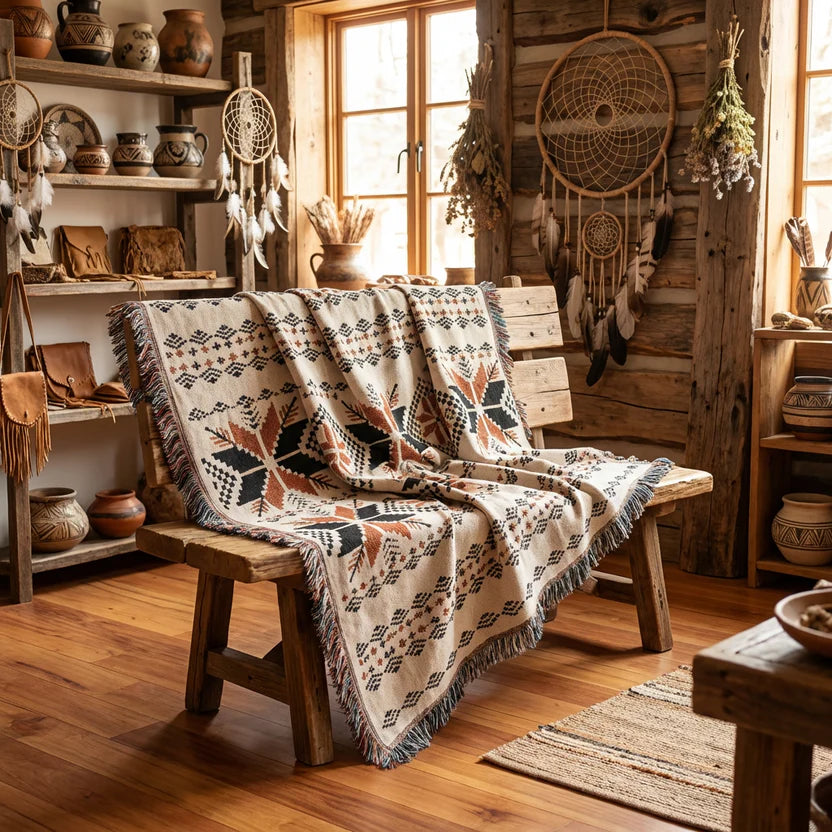 CozyFeather Woven Blanket