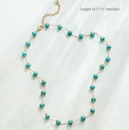 Heishi 14k Gold plated Necklace