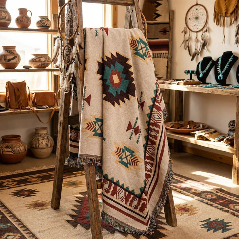 CozyFeather Woven Blanket