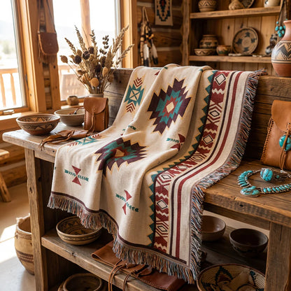 CozyFeather Woven Blanket