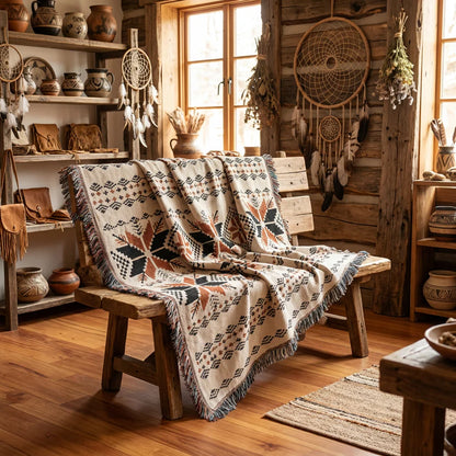CozyFeather Woven Blanket