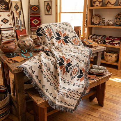 CozyFeather Woven Blanket