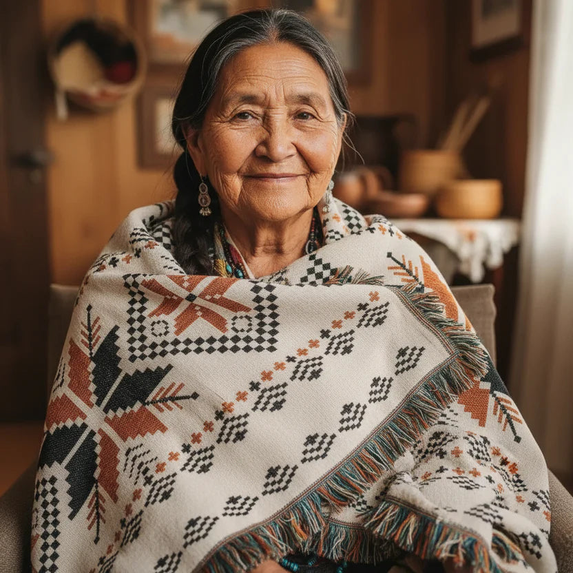 CozyFeather Woven Blanket