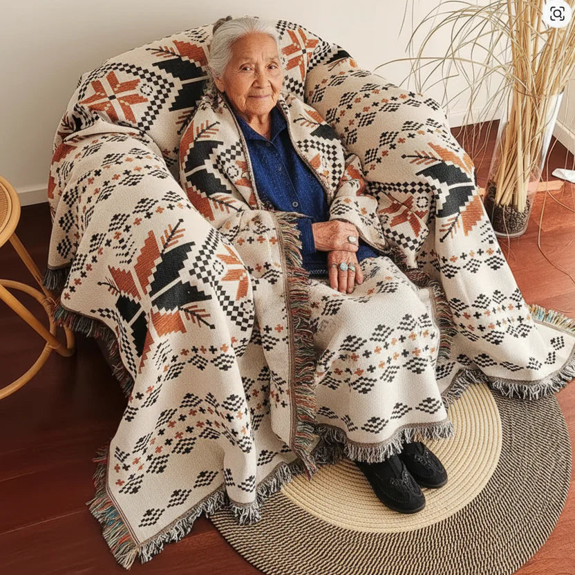CozyFeather Woven Blanket