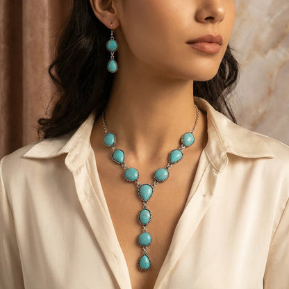 Navajo Necklace-Earring set